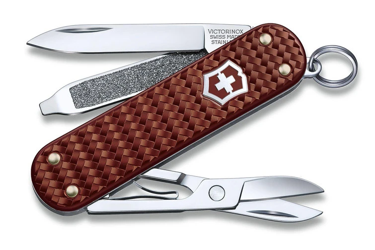 Victorinox Swiss Army Classic Precious Alox - Hazel Brown 1 Victorinox Swiss Army Classic Precious Alox - Hazel Brown