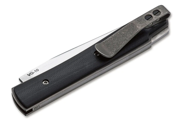 Boker Plus Urban Trapper Petite Backlock - Black G-10 2 Boker Plus Urban Trapper Petite Backlock - Black G-10 - Image 2