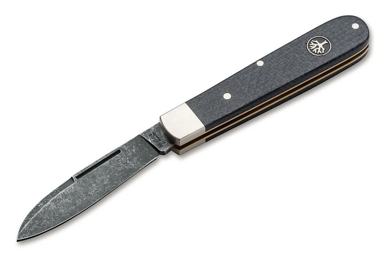 Boker Barlow Prime - Burlap Micarta 1 Boker Barlow Prime - Burlap Micarta