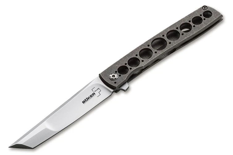Boker Plus Urban Trapper Tanto - Titanium 1 Boker Plus Urban Trapper Tanto - Titanium