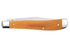 Case Slimline Trapper - Natural Canvas Micarta -Knife Online Shop 23691 4 04908.1670445294