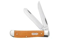 Case Mini Trapper - Natural Canvas Micarta