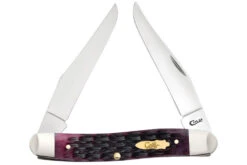 Case Muskrat Cabernet Jigged Bone - Pinched Bolster