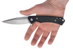 Case Marilla - Black Aluminum - Black G-10 Inlay - Satin Blade 10 Case Marilla - Black Aluminum - Black G-10 Inlay - Satin Blade -Knife Online Shop 25884 5 15060.1672093434