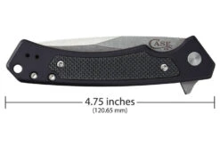 Case Marilla - Black Aluminum - Black G-10 Inlay - Satin Blade 11 Case Marilla - Black Aluminum - Black G-10 Inlay - Satin Blade -Knife Online Shop 25884 6 82647.1672093434