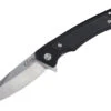 Case Marilla - Black Aluminum - Black G-10 Inlay - Satin Blade
