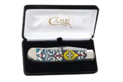 Case Trapper - Stained Glass Cross - Natural Bone Color Wash -Knife Online Shop 38817 5 83230.1669841233