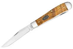 Case Trapper - Smooth Yellow Curly Oak -Knife Online Shop 47120 4 73844.1669841225