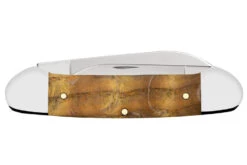 Case Canoe - Smooth Yellow Curly Oak -Knife Online Shop 47126 3 84974.1672093433