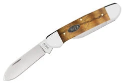 Case Canoe - Smooth Yellow Curly Oak -Knife Online Shop 47126 4 72588.1672093433