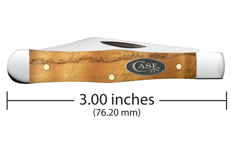 Case Small Swell Center Jack - Smooth Yellow Curly Oak 2 Case Small Swell Center Jack - Smooth Yellow Curly Oak - Image 2