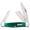 Case Large Stockman - Jade Kinfolk Jigged Bone
