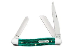 Case Medium Stockman - Jade Kinfolk Jigged Bone