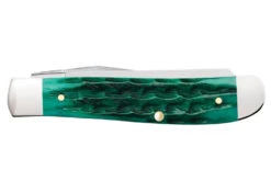 Case Mini Trapper - Jade Kinfolk Jigged Bone -Knife Online Shop 48948 3 46102.1663795044