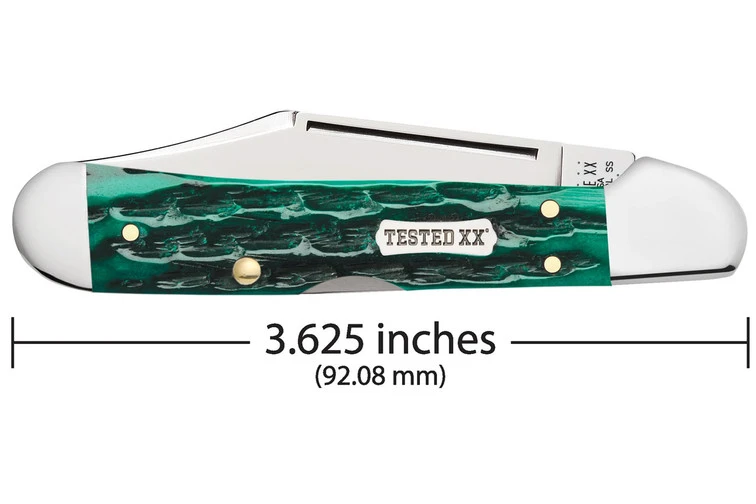 Case Mini CopperLock - Jade Kinfolk Jigged Bone 2 Case Mini CopperLock - Jade Kinfolk Jigged Bone - Image 2