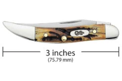 Case Small Texas Toothpick - Sambar Stag -Knife Online Shop 5532 2 34459.1673033155