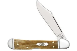 Case Mini Copperlock Smooth Antique Bone