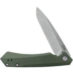 Case Kinzua - OD Green Aluminum - Spear Blade