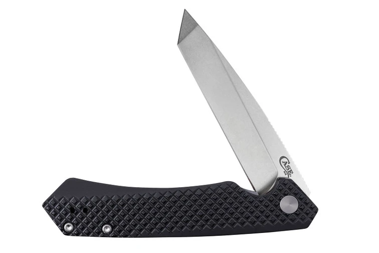 Case Kinzua - Embellsihed Black Milled Aluminum - Tanto 3 Case Kinzua - Embellsihed Black Milled Aluminum - Tanto - Image 3
