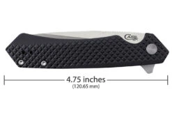 Case Kinzua - Embellsihed Black Milled Aluminum - Tanto 11 Case Kinzua - Embellsihed Black Milled Aluminum - Tanto -Knife Online Shop 64684 6 33200.1671467002