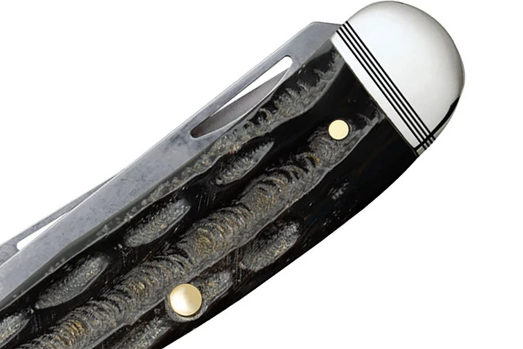 Case Trapper - Jigged Buffalo Horn 3 Case Trapper - Jigged Buffalo Horn - Image 3