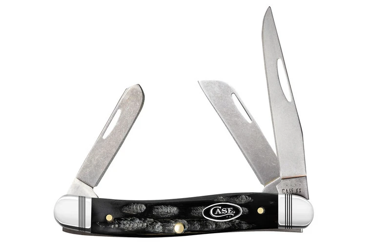 Case Medium Stockman - Jigged Buffalo Horn 1 Case Medium Stockman - Jigged Buffalo Horn