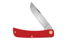 Case Sod Buster Jr American Workman Red Synthetic - Carbon Steel Blade