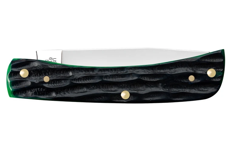 Case Sod Buster Jr - Deep Canyon Hunter Green Jig Bone 4 Case Sod Buster Jr - Deep Canyon Hunter Green Jig Bone - Image 4