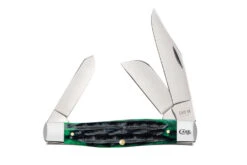 Case Large Stockman - Deep Canyon Hunter Green Jig Bone