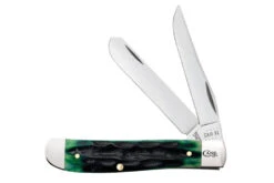 Case Mini Trapper - Deep Canyon Hunter Green Jig Bone