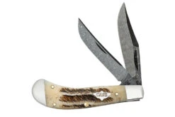 Case Bose Saddlehorn - Vitange Bone - Damascus