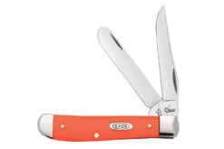Case Mini Trapper- Smooth Orange Synthetic