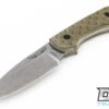 Bradford Guardian 3 M390 - OD Green G-10 - Saber Grind - Stonewashed