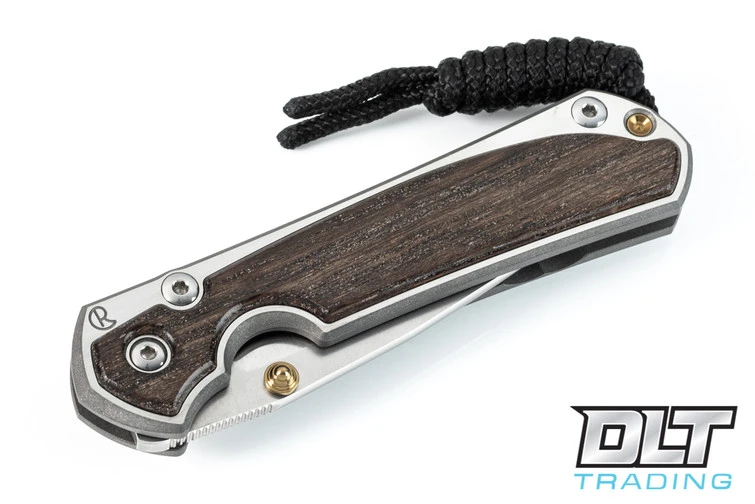 Chris Reeve Small Sebenza 31 - Bog Oak Inlay - #1 2 Chris Reeve Small Sebenza 31 - Bog Oak Inlay - #1 - Image 2