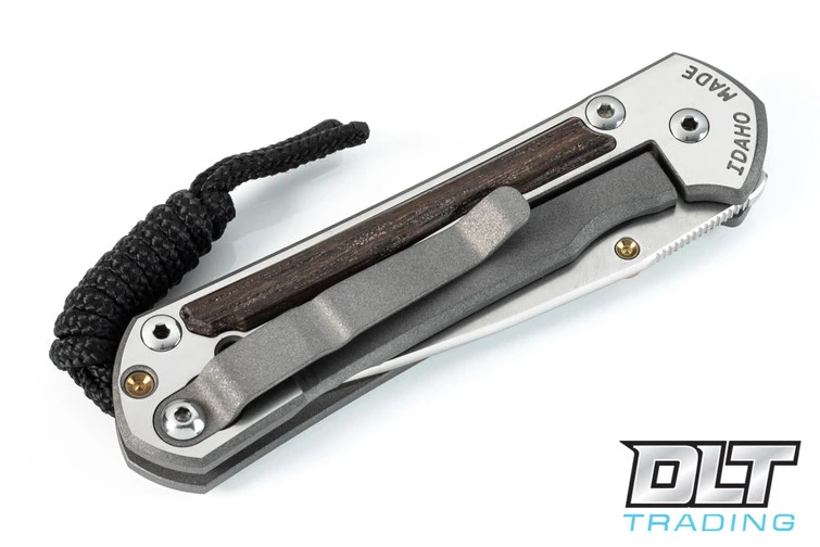 Chris Reeve Small Sebenza 31 - Bog Oak Inlay - #1 4 Chris Reeve Small Sebenza 31 - Bog Oak Inlay - #1 - Image 4