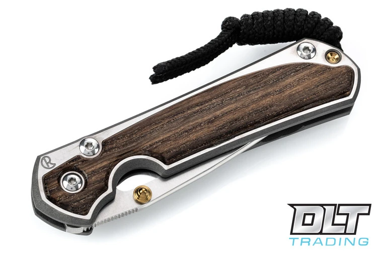 Chris Reeve Small Sebenza 31 - Bog Oak Inlay - #17 2 Chris Reeve Small Sebenza 31 - Bog Oak Inlay - #17 - Image 2