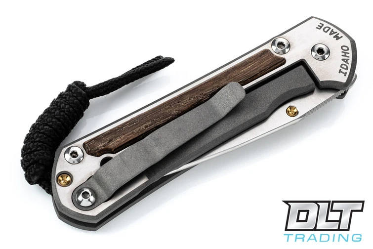 Chris Reeve Small Sebenza 31 - Bog Oak Inlay - #17 4 Chris Reeve Small Sebenza 31 - Bog Oak Inlay - #17 - Image 4