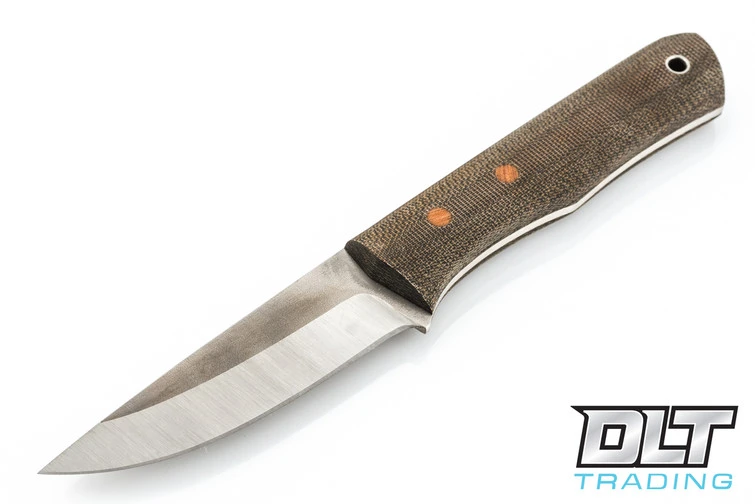 Cumming Bladeworks Bushmaster - OD Canvas Micarta 1 Cumming Bladeworks Bushmaster - OD Canvas Micarta