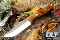 EXT-2 LT 3V Dark Curly Maple - Bloody Basin Spacer - Mosaic Pins #1