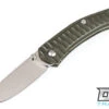 GiantMouse ACE Iona - Textured OD Green FRN - Satin Blade