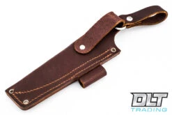 LT Wright Large Northern Hunter 3V - Flat Ground - Black Micarta - Matte Finish -Knife Online Shop JRE K Dangler Right Back 78648.1533761626