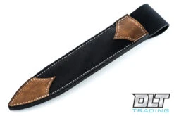 Lon Humphrey Bell Bowie - Dyed Box Elder Burl - Black Liners - #3458 -Knife Online Shop LH BELL SHEATH 5887 67844.1583428057