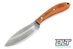 LT Wright Small Northern Hunter AEB-L - Saber Ground - Natural Micarta - Matte Finish