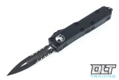 Microtech 232-2T UTX-85 D/E - Black Handle - Black Blade