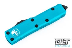 Microtech 231-2TQ UTX-85 S/E - Turquoise Handle - Partial Serrations - Black Blade -Knife Online Shop MICRO 1583 54814.1556647257