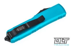 Microtech 231-2TQ UTX-85 S/E - Turquoise Handle - Partial Serrations - Black Blade -Knife Online Shop MICRO 1584 05646.1556647257