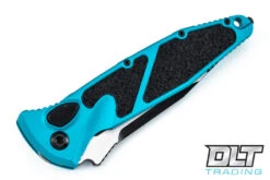 Microtech 160A-2TQ SOCOM Elite S/E - Turquoise Handle - Partial Serrations - Black Blad… -Knife Online Shop MICRO 3489 35186.1558387097