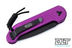 Microtech 135-1VI LUDT - Violet Handle - Black Blade -Knife Online Shop MICRO 4145 84688.1559256556