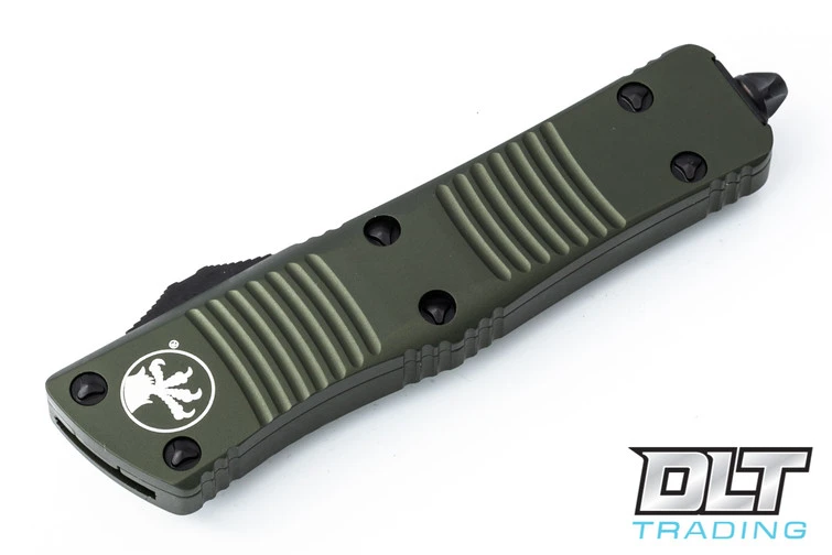 Microtech 139-1OD Troodon S/E - Green Handle - Partial Serrations - Black Blade 3 Microtech 139-1OD Troodon S/E - Green Handle - Partial Serrations - Black Blade - Image 3