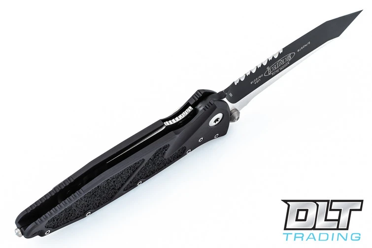 Microtech 161-2 SOCOM Elite T/E-M - Black Handle - Two-Tone Black Handle - Partial Serra… 5 Microtech 161-2 SOCOM Elite T/E-M - Black Handle - Two-Tone Black Handle - Partial Serra… - Image 5